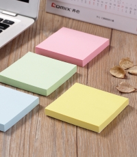 齊心D5005強力易事貼4色混裝76*76mm*4