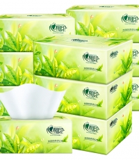 心相印茶語(yǔ)H200硬盒抽紙2層200抽（3pcs）*12