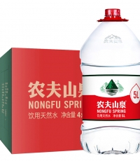 農(nóng)夫山泉礦泉水5L*4