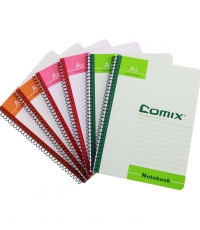 齊心C4516螺旋裝訂筆記本B5 50頁*24