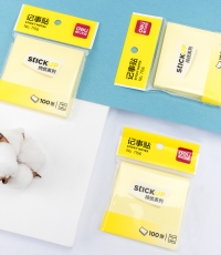 得力7156彩色記事貼(混)*12