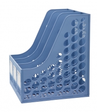 齊心B2173超省錢三格資料架藍(lán)*20