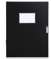 得力5602檔案盒35mm(黑)*12