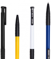 得力6506圓珠筆0.7mm子彈頭(黑)*36