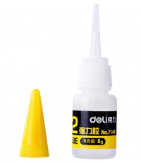 得力7144-502強(qiáng)力膠8g*10