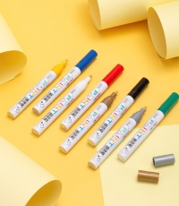 得力S558油漆筆(綠色)*12 