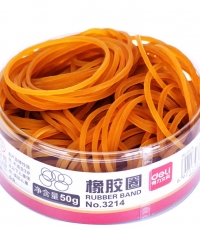得力3214橡膠圈50g/筒