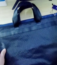 晨光手提式拉鏈袋（黑）ABB904K3