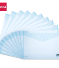 得力8308文件袋(藍)*10