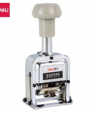 得力77333三位自動號碼機