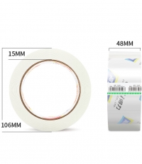得力30205封箱膠帶48mm*100y*50um(6卷/筒)(高透)