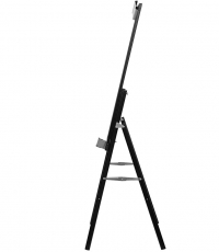 得力7890_A型架夾紙白板900*600mm(黑)