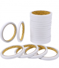 晨光雙面棉紙膠帶12mm*10y（單卷）AJD97395*24