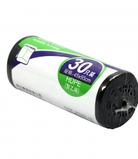 得力9573垃圾袋(黑)45*55cm(30個(gè)/卷)八角底