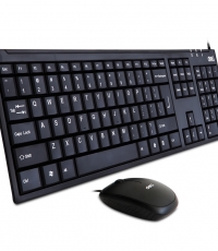 得力3711鍵鼠套裝(黑)