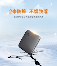 西部數據新元素移動硬盤1T