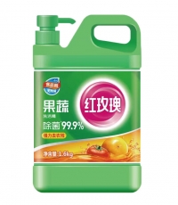 紅玫瑰洗潔精1.6kg*8