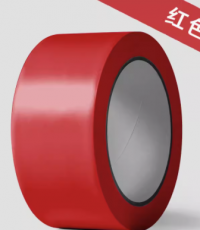 新時達S-4815PVC警示膠帶紅色4.8*15y*6