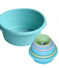 恒豐0244塑料臉盆38*16cm（藍色）