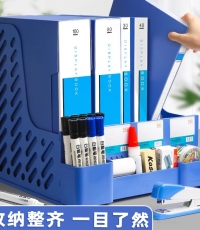 新時(shí)達(dá) 40頁/A4資料冊文件夾插頁袋分頁活頁多頁翻頁合同收納冊檔案資料袋